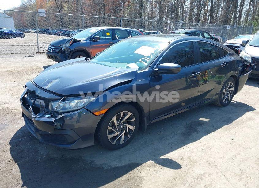 Photo 2 of 2018 Honda Civic EX (VIN 2HGFC2F7XJH501655)