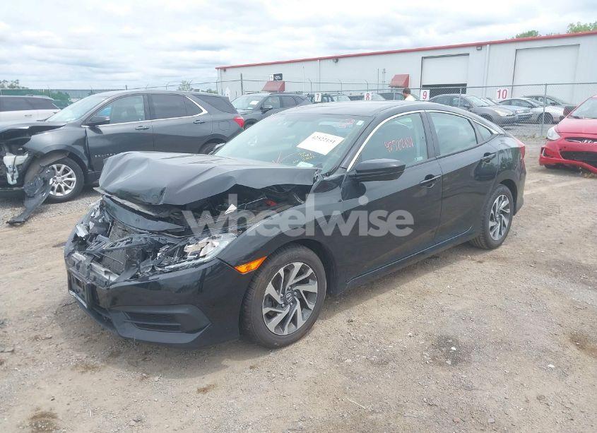 Photo 2 of 2018 Honda Civic EX (VIN 2HGFC2F7XJH510792)