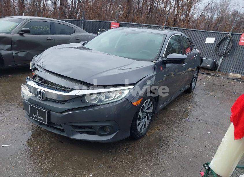 Photo 2 of 2018 Honda Civic EX (VIN 2HGFC2F7XJH550631)