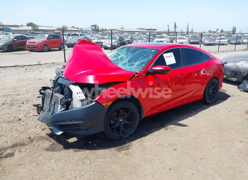 Photo 2 of 2018 Honda Civic EX (VIN 2HGFC2F7XJH551147)