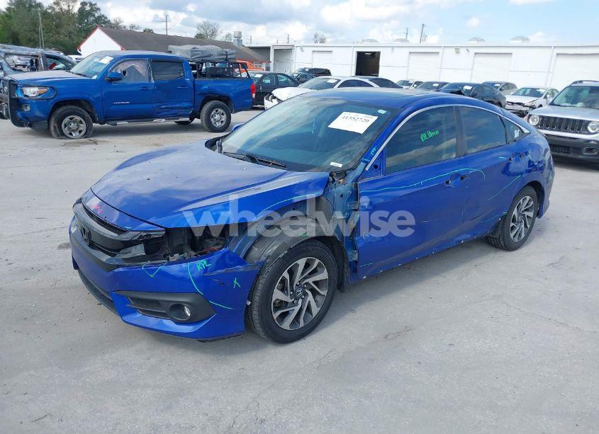 Photo 2 of 2018 Honda Civic EX (VIN 2HGFC2F7XJH588487)