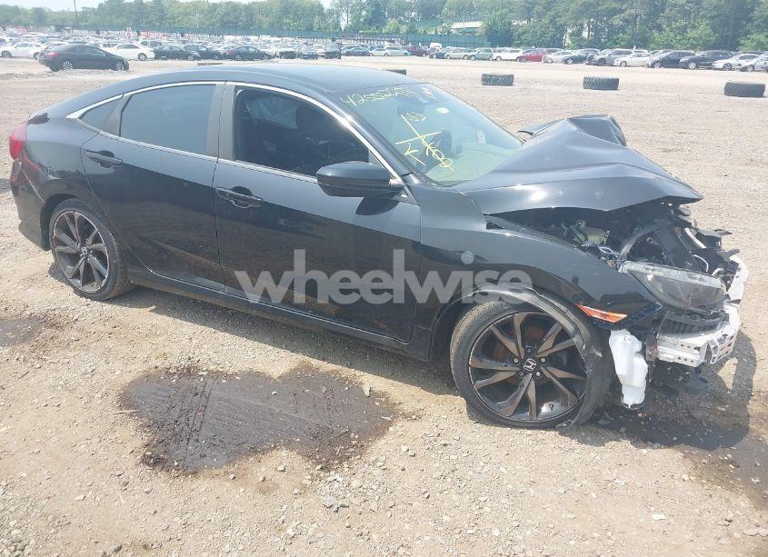 2019 Honda Civic SPORT (VIN 2HGFC2F80KH506342) main photo