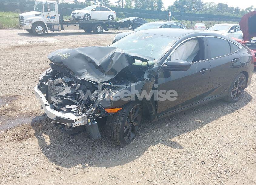 Photo 2 of 2019 Honda Civic SPORT (VIN 2HGFC2F80KH506342)