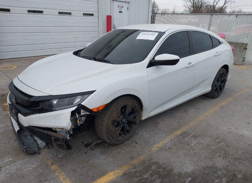 Photo 2 of 2019 Honda Civic SPORT (VIN 2HGFC2F80KH509144)