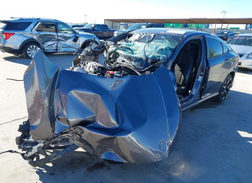 Photo 2 of 2019 Honda Civic SPORT (VIN 2HGFC2F80KH510553)