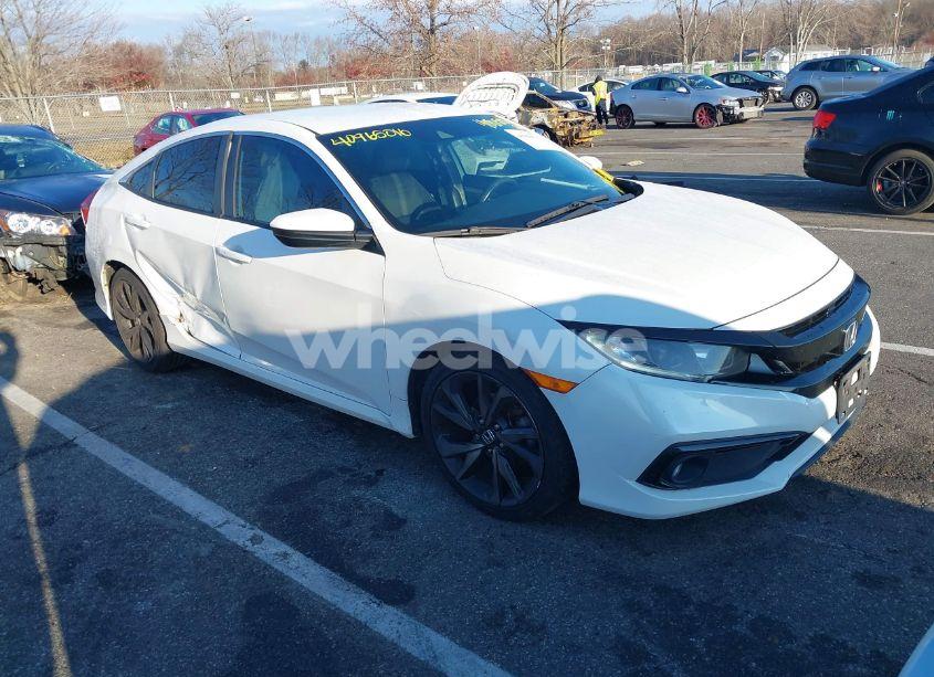 2019 Honda Civic SPORT (VIN 2HGFC2F80KH538756) main photo