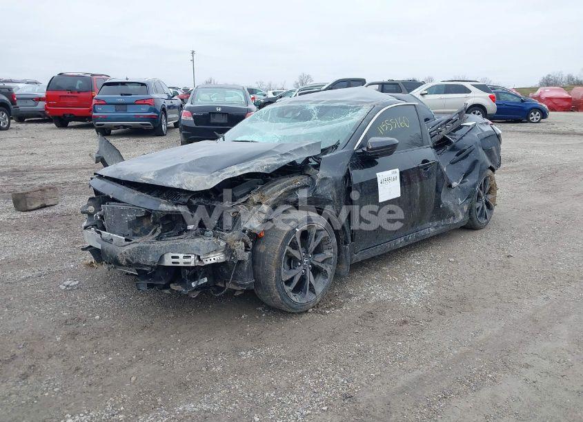 Photo 2 of 2019 Honda Civic SPORT (VIN 2HGFC2F80KH545853)