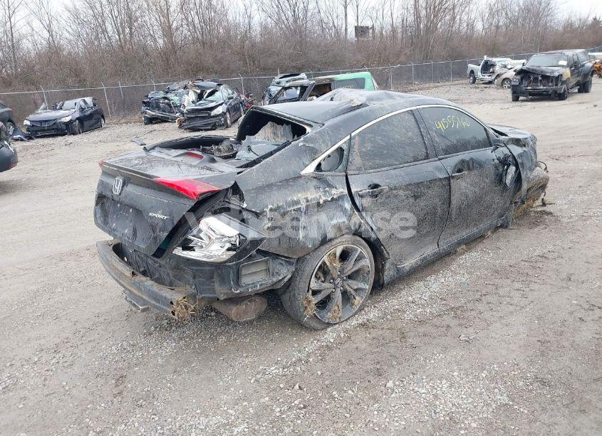 Photo 4 of 2019 Honda Civic SPORT (VIN 2HGFC2F80KH545853)