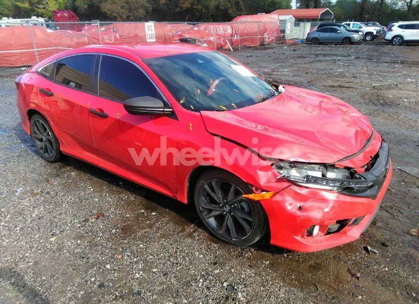 2019 Honda Civic SPORT (VIN 2HGFC2F80KH560305) main photo