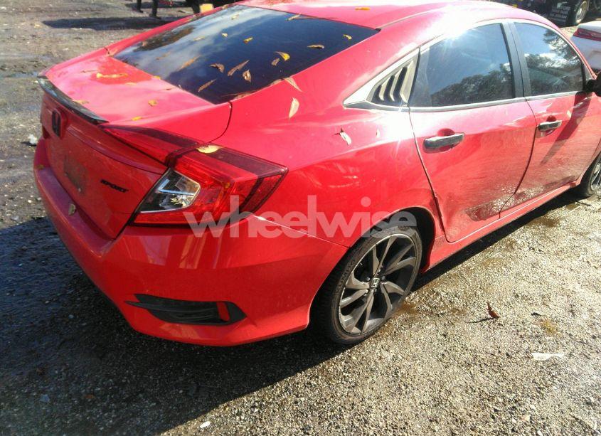 Photo 4 of 2019 Honda Civic SPORT (VIN 2HGFC2F80KH560305)