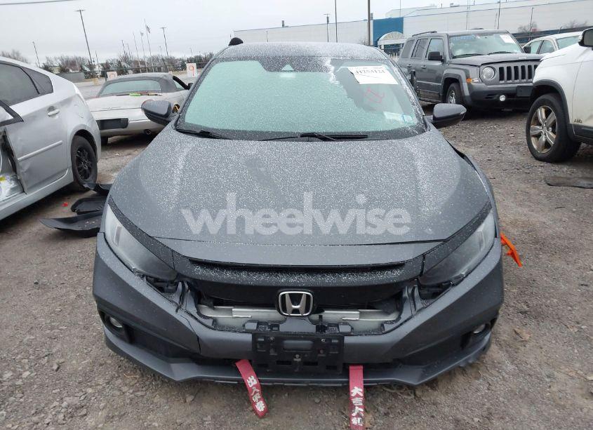 Photo 12 of 2019 Honda Civic SPORT (VIN 2HGFC2F80KH588640)