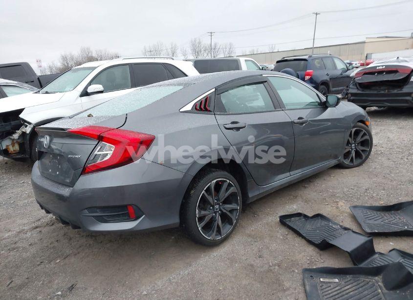 Photo 4 of 2019 Honda Civic SPORT (VIN 2HGFC2F80KH588640)