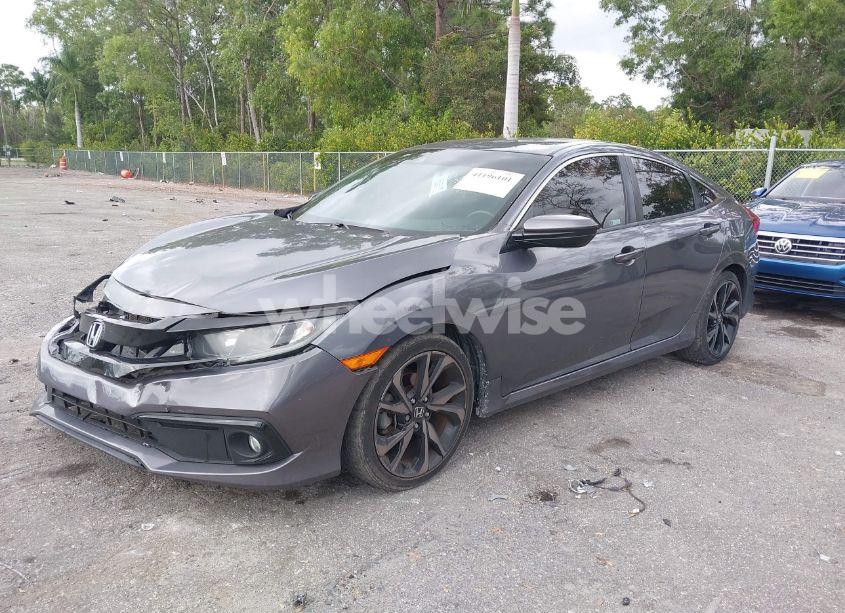 Photo 2 of 2020 Honda Civic SPORT (VIN 2HGFC2F80LH513261)