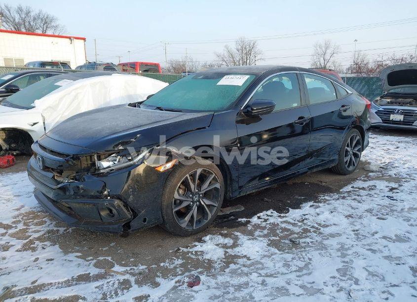 Photo 2 of 2020 Honda Civic SPORT (VIN 2HGFC2F80LH515771)