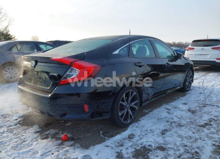 Photo 4 of 2020 Honda Civic SPORT (VIN 2HGFC2F80LH515771)