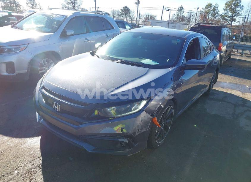 Photo 2 of 2020 Honda Civic SPORT (VIN 2HGFC2F80LH529119)