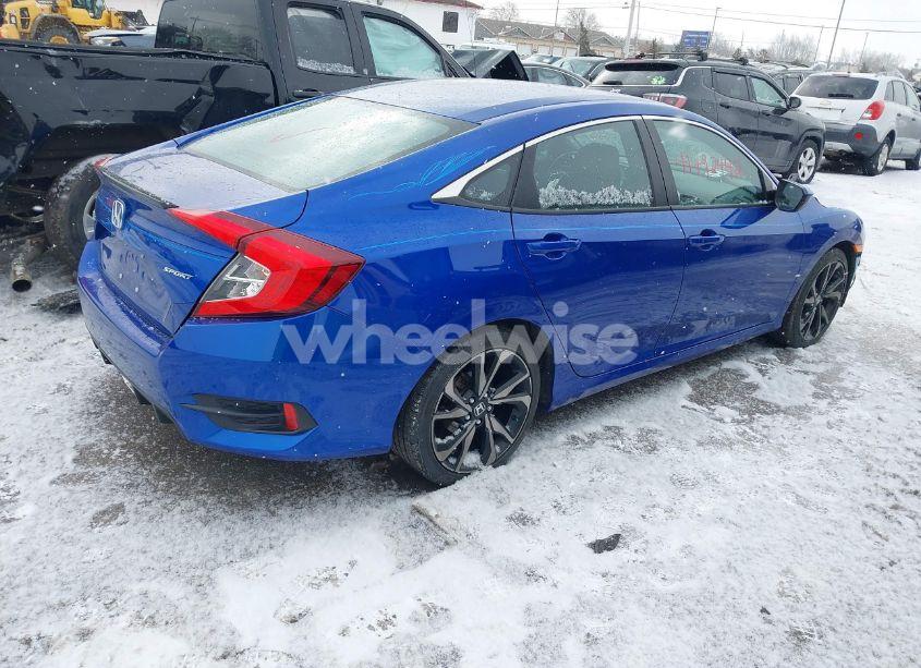 Photo 4 of 2020 Honda Civic SPORT (VIN 2HGFC2F80LH543053)