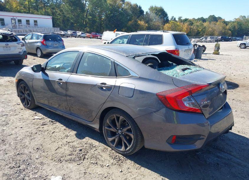 Photo 3 of 2020 Honda Civic SPORT (VIN 2HGFC2F80LH568180)