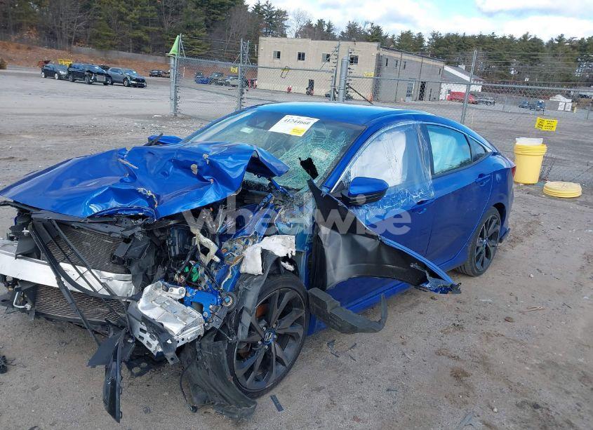 Photo 2 of 2020 Honda Civic SPORT (VIN 2HGFC2F80LH569913)