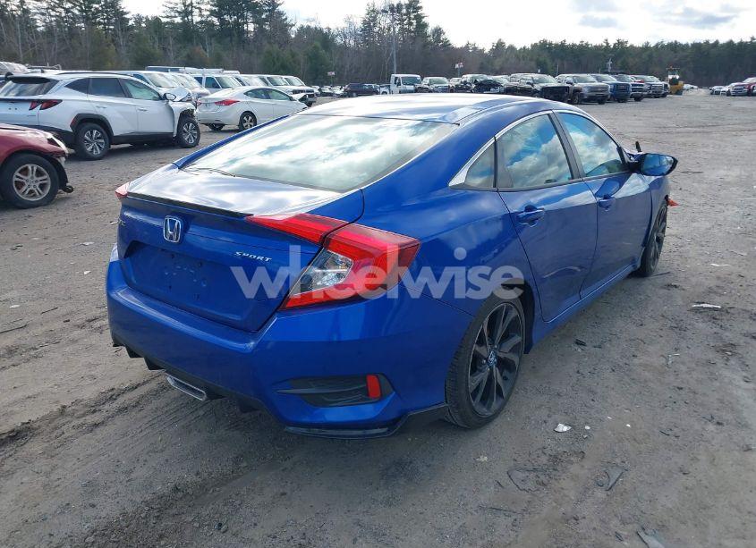 Photo 4 of 2020 Honda Civic SPORT (VIN 2HGFC2F80LH569913)