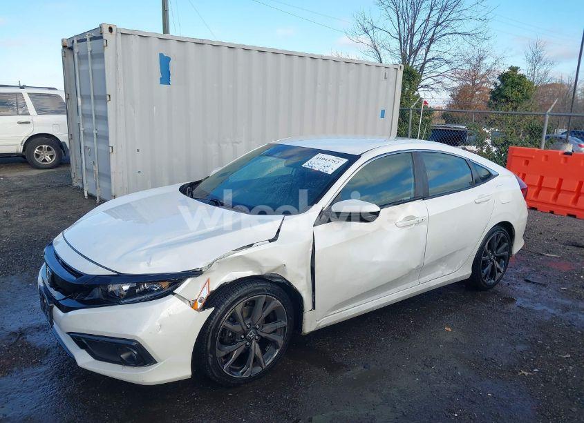 Photo 2 of 2020 Honda Civic SPORT (VIN 2HGFC2F80LH570415)