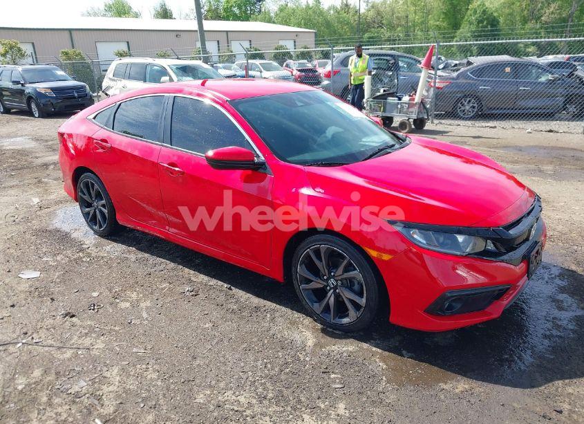 2020 Honda Civic SPORT (VIN 2HGFC2F80LH574643) main photo