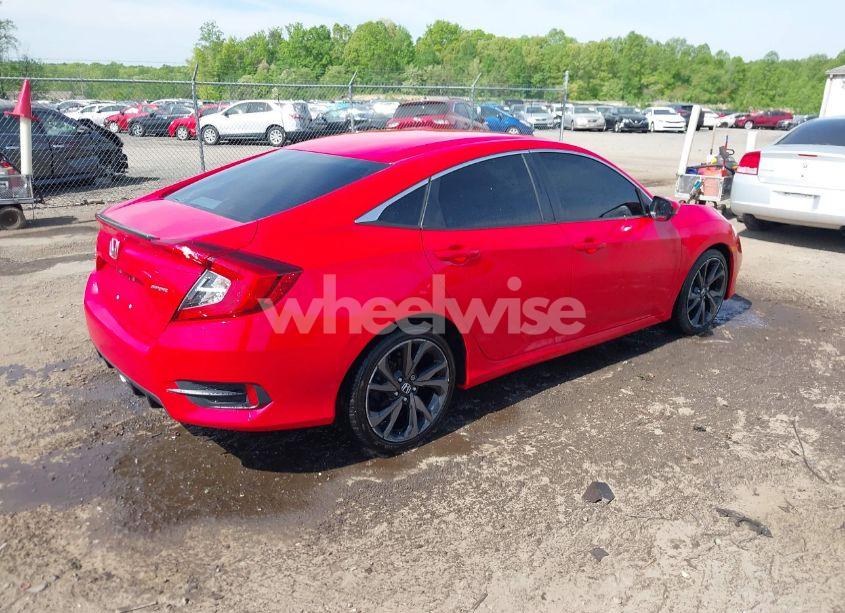 Photo 4 of 2020 Honda Civic SPORT (VIN 2HGFC2F80LH574643)