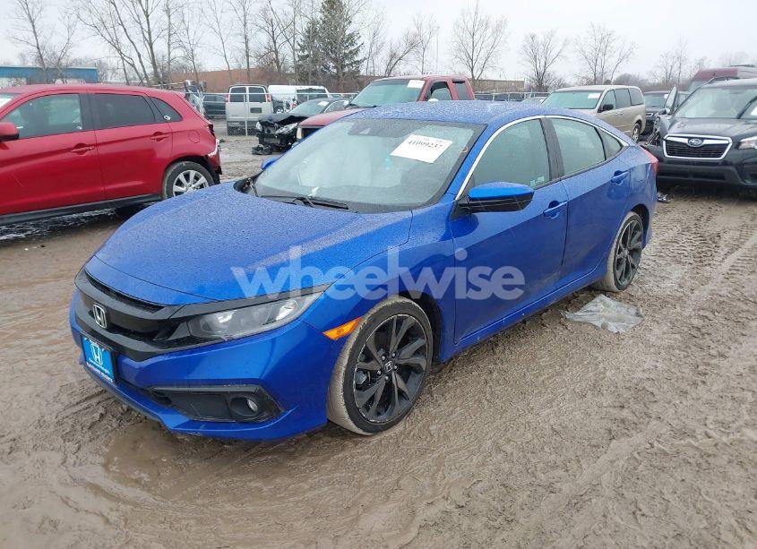 Photo 2 of 2020 Honda Civic SPORT (VIN 2HGFC2F80LH580619)