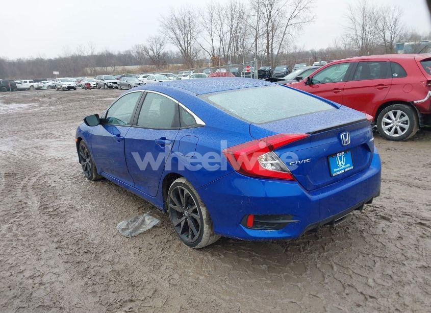 Photo 3 of 2020 Honda Civic SPORT (VIN 2HGFC2F80LH580619)