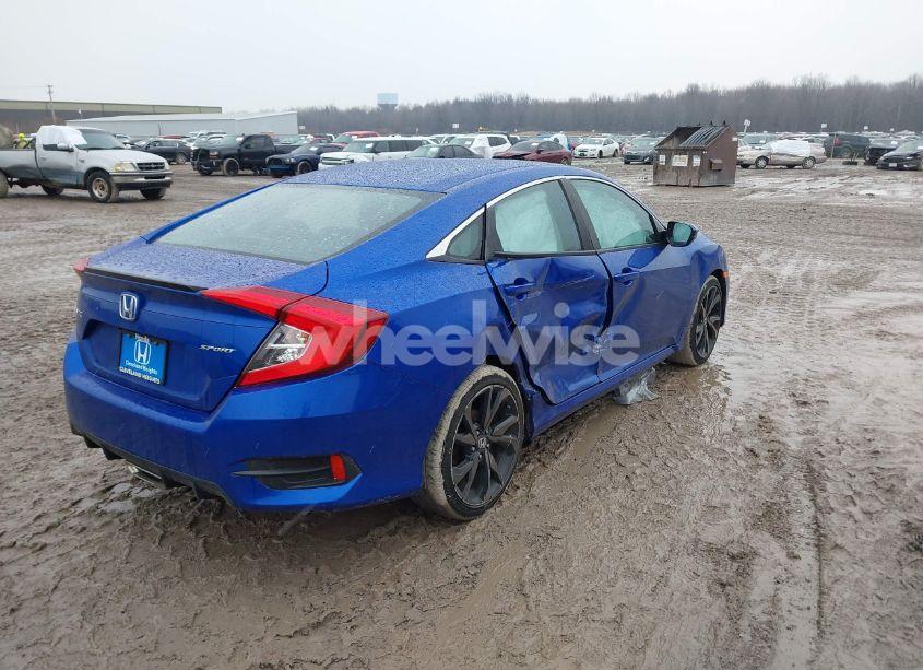 Photo 4 of 2020 Honda Civic SPORT (VIN 2HGFC2F80LH580619)