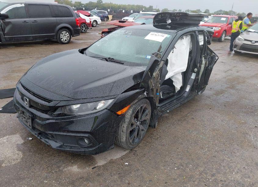 Photo 2 of 2020 Honda Civic SPORT (VIN 2HGFC2F80LH592639)