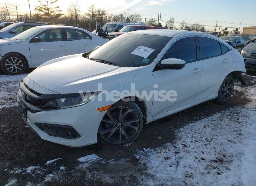 Photo 2 of 2021 Honda Civic SPORT (VIN 2HGFC2F80MH502343)