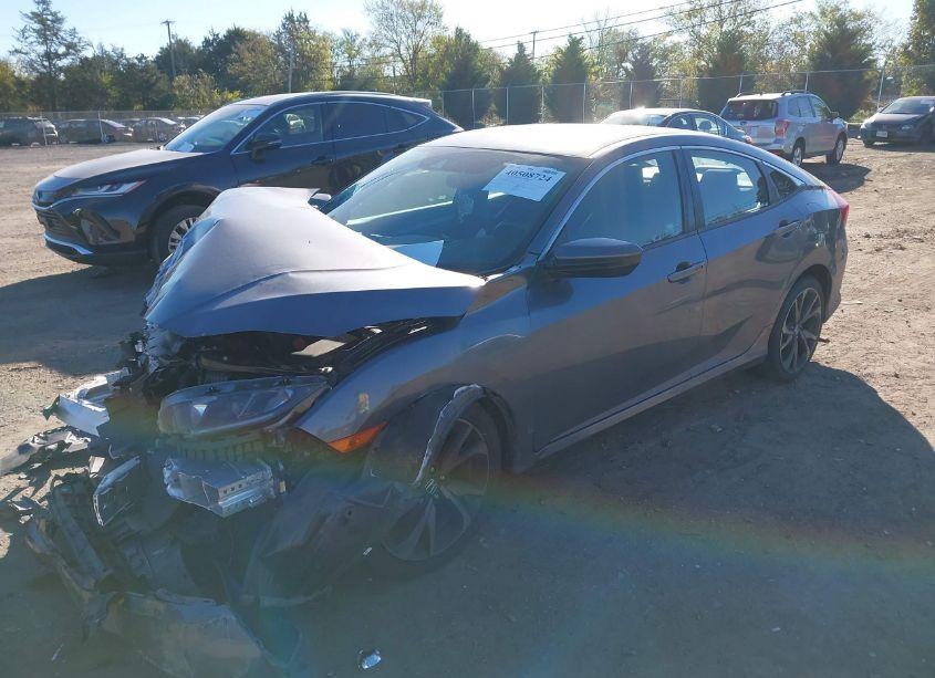 Photo 2 of 2021 Honda Civic SPORT (VIN 2HGFC2F80MH523354)