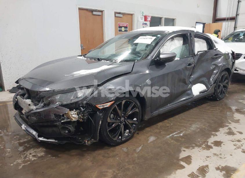 Photo 2 of 2021 Honda Civic SPORT (VIN 2HGFC2F80MH535066)