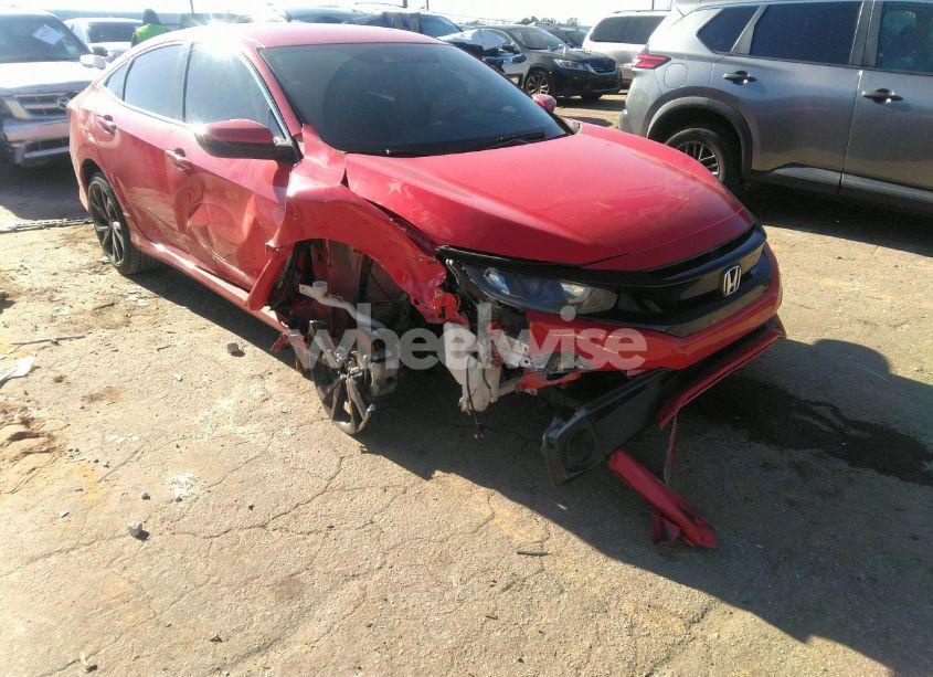 2021 Honda Civic SPORT (VIN 2HGFC2F80MH537660) main photo