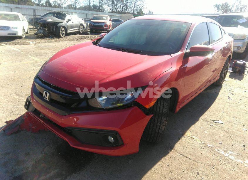 Photo 2 of 2021 Honda Civic SPORT (VIN 2HGFC2F80MH537660)