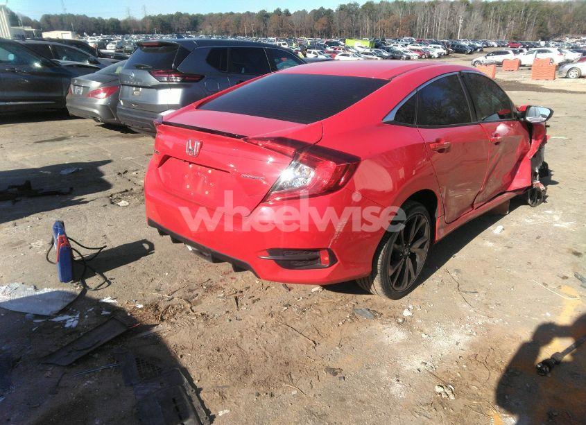 Photo 4 of 2021 Honda Civic SPORT (VIN 2HGFC2F80MH537660)