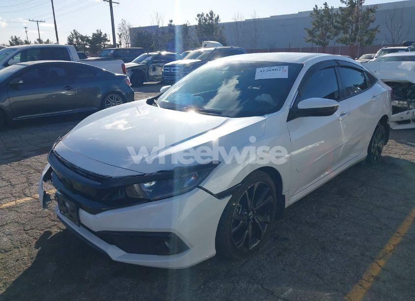 Photo 2 of 2021 Honda Civic SPORT (VIN 2HGFC2F80MH546892)