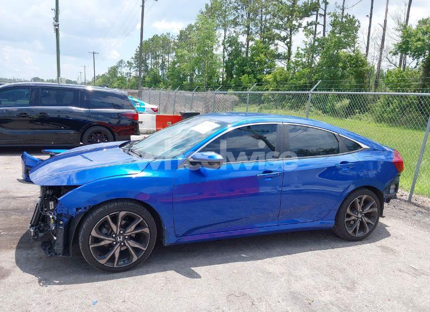 Photo 15 of 2019 Honda Civic SPORT (VIN 2HGFC2F81KH513557)