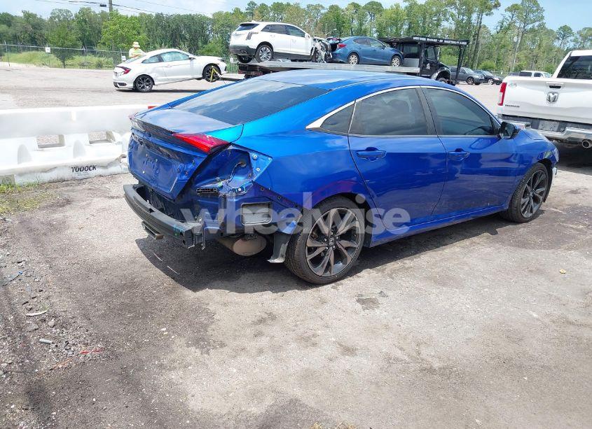 Photo 4 of 2019 Honda Civic SPORT (VIN 2HGFC2F81KH513557)