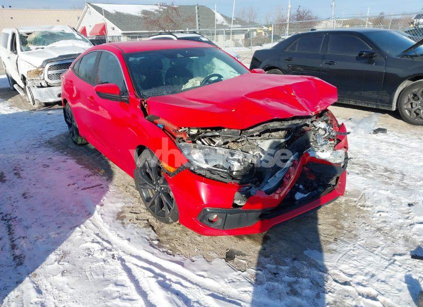 2019 Honda Civic SPORT (VIN 2HGFC2F81KH531217) main photo