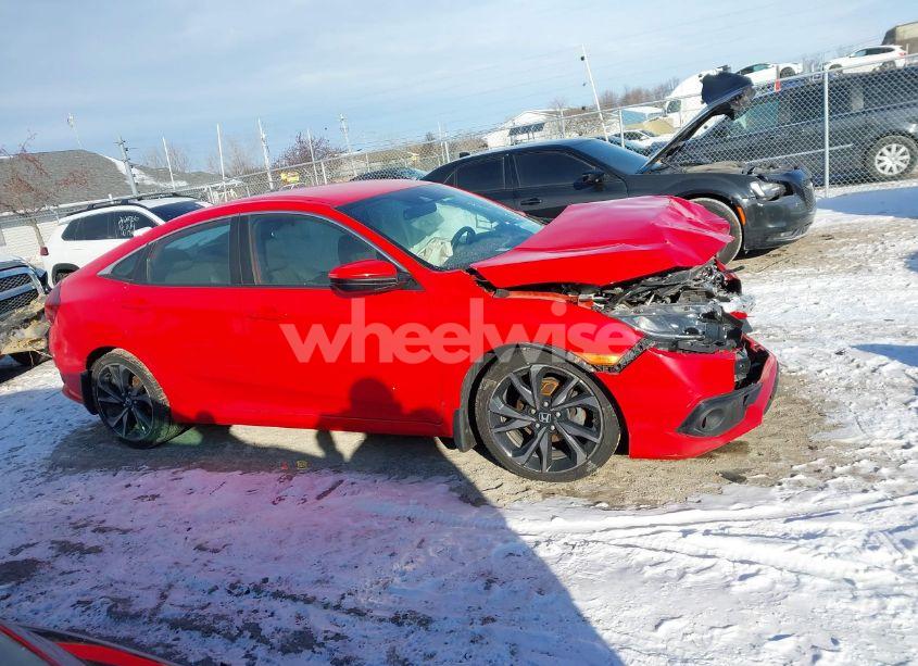 Photo 13 of 2019 Honda Civic SPORT (VIN 2HGFC2F81KH531217)