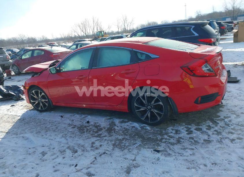 Photo 14 of 2019 Honda Civic SPORT (VIN 2HGFC2F81KH531217)