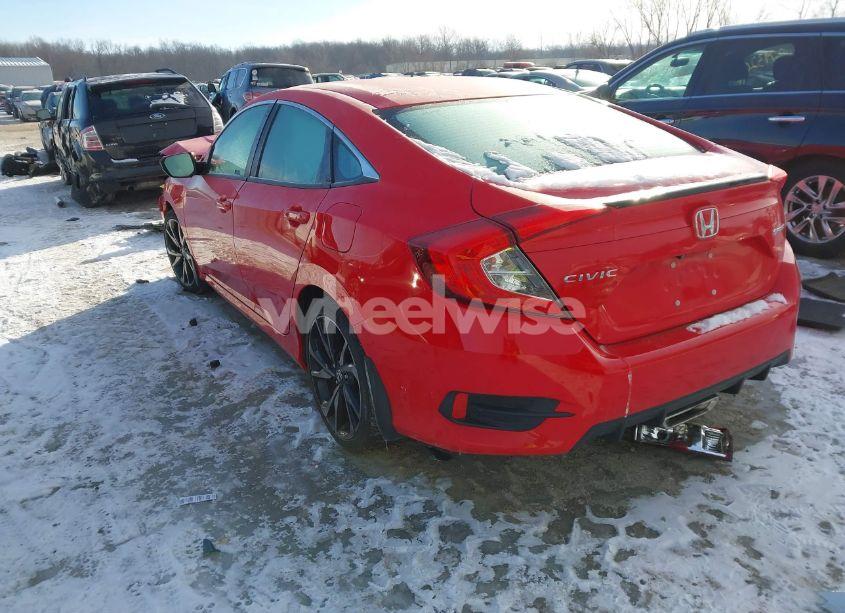 Photo 3 of 2019 Honda Civic SPORT (VIN 2HGFC2F81KH531217)