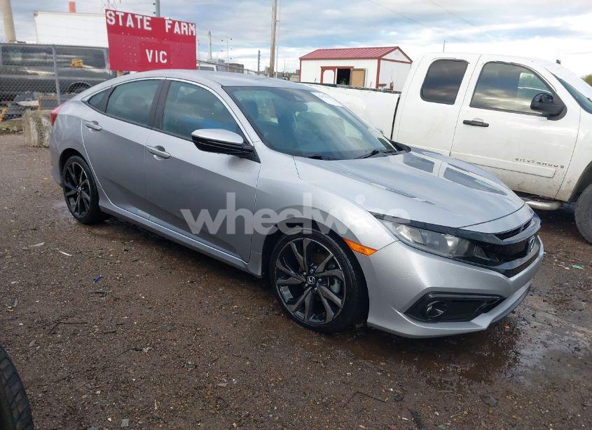 2019 Honda Civic SPORT (VIN 2HGFC2F81KH532366) main photo