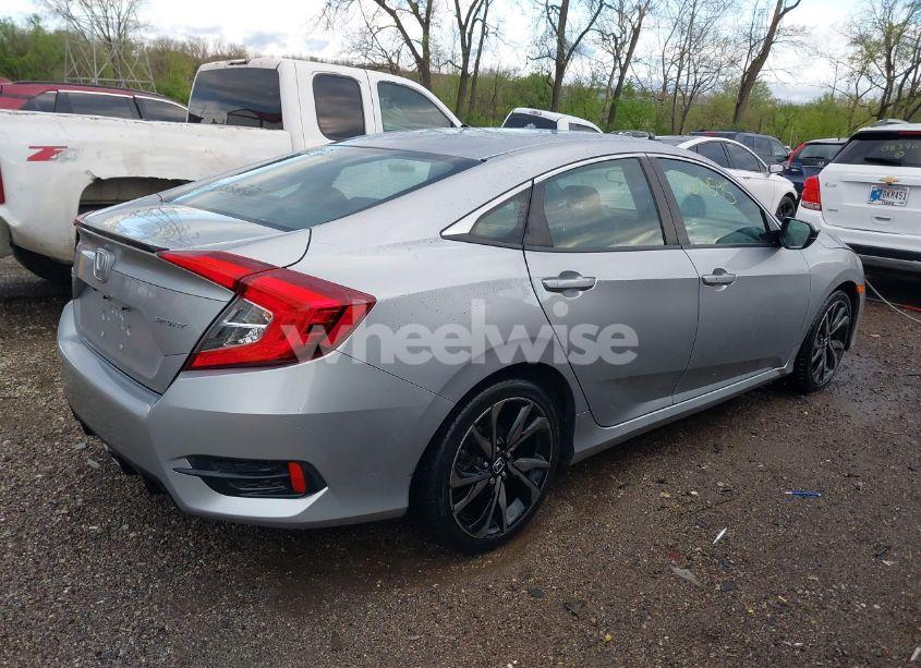 Photo 4 of 2019 Honda Civic SPORT (VIN 2HGFC2F81KH532366)
