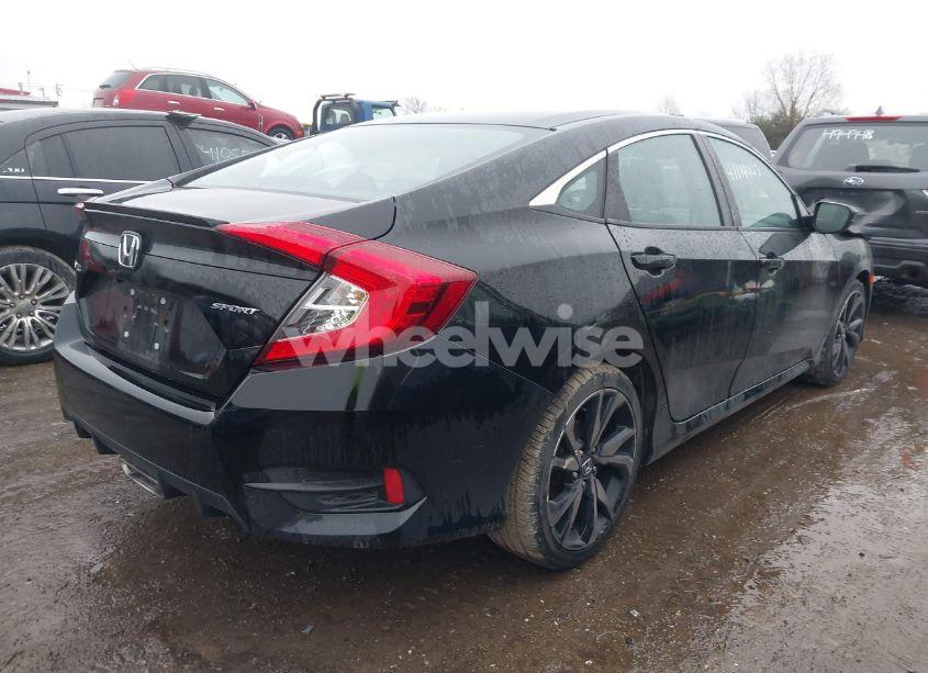Photo 4 of 2019 Honda Civic SPORT (VIN 2HGFC2F81KH553136)