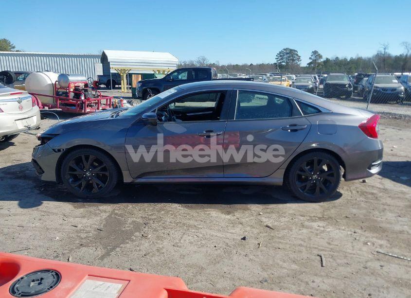 Photo 14 of 2019 Honda Civic SPORT (VIN 2HGFC2F81KH563388)