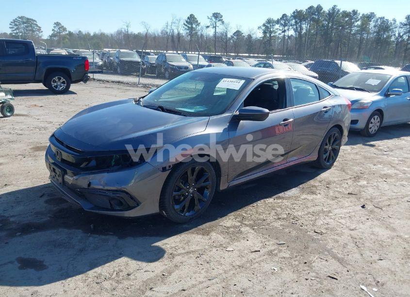 Photo 2 of 2019 Honda Civic SPORT (VIN 2HGFC2F81KH563388)