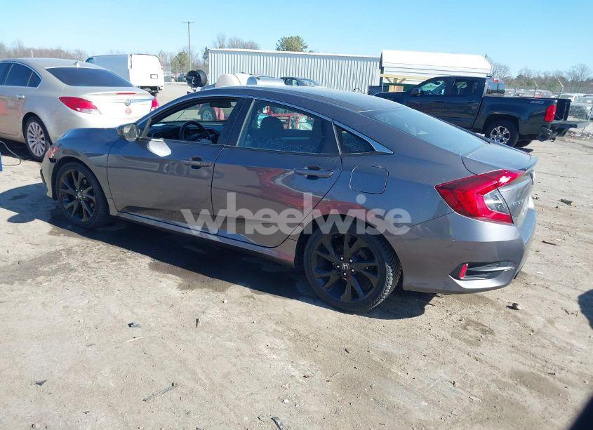 Photo 3 of 2019 Honda Civic SPORT (VIN 2HGFC2F81KH563388)